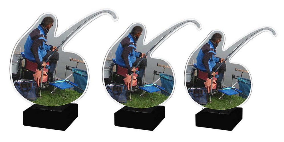 Vissen Acryl ST-VI001 LAATSTE Serie OP=OP!!